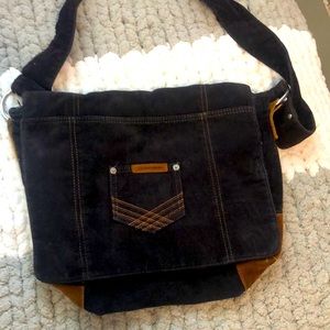 Vintage 90's Roxy Jean Corduroy Crossbody bag